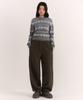 MUSINSA STANDARD WOMAN Women'S Boucle Fleece Parachute Pants [Dark Brown]