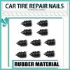 10 Pieces Vacuum Tyre Repair Nail Wear-resistant Leakproof Waterproof Tire Screws High Strength Tyre Patches Car Scooter
