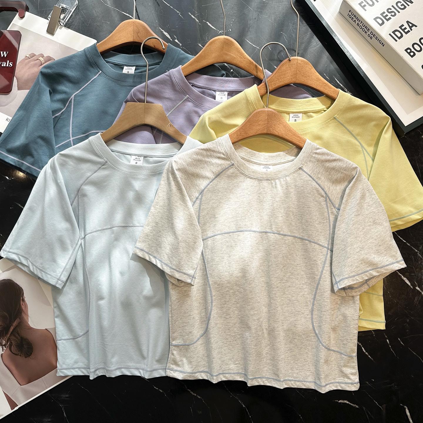

Women s Quick-Dry Antibacterial Color Block Sports T-Shirt Large