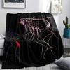 1PC DARLING In the FRANXX Zero Two Print Flannel Blanket, High Quality All Seasons, Home Decor, Warmth and Comfort, Perfect for Christmas Gifts