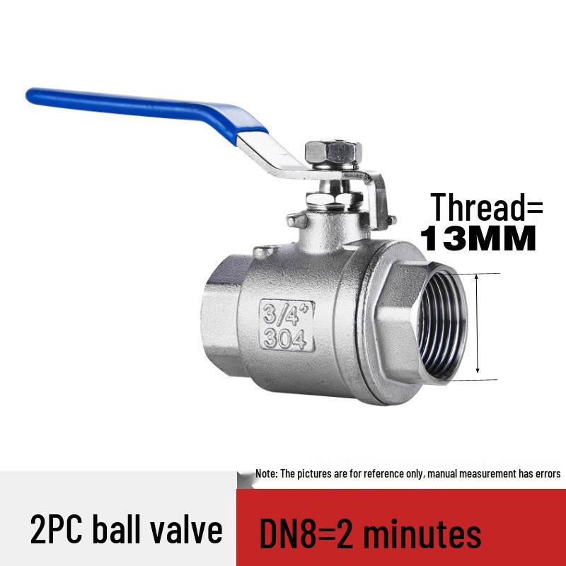 316 Stainless Steel Ball Valve with 304 Hot Melt Double Union PPR, Water Valve Switch, Internal Thread, 1/2 to 1 Inch Household Use