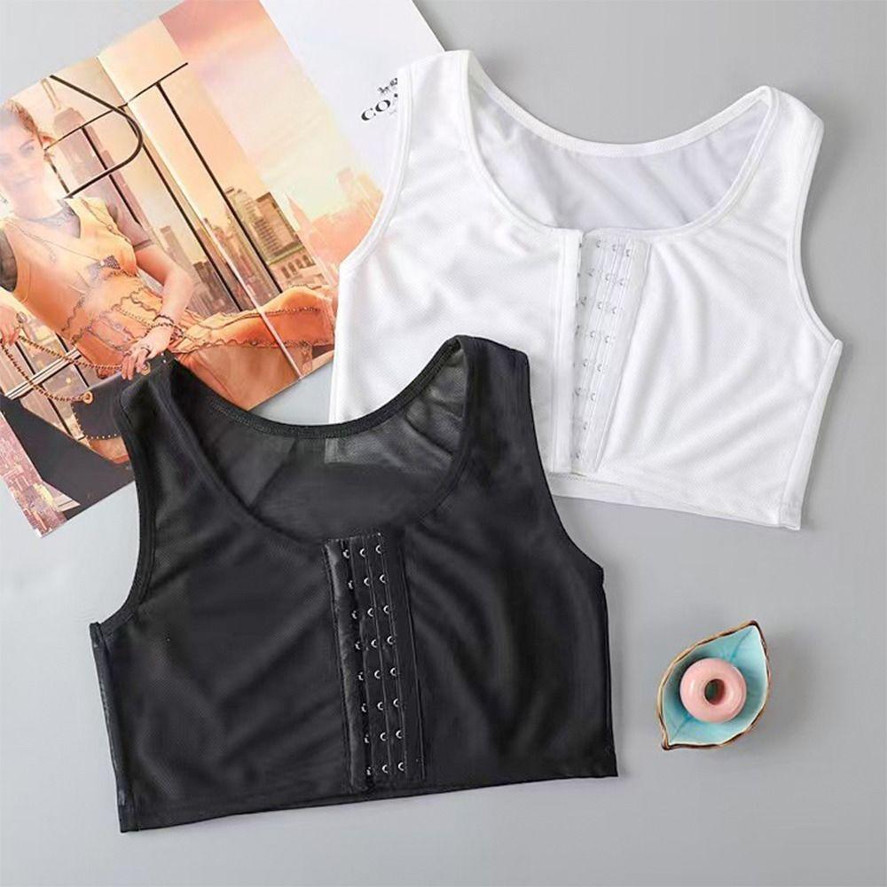 1Pcs Lesbian Tomboy Chest Shaper Flat Vest Breast Breast Binder Durable Tank Top Corset