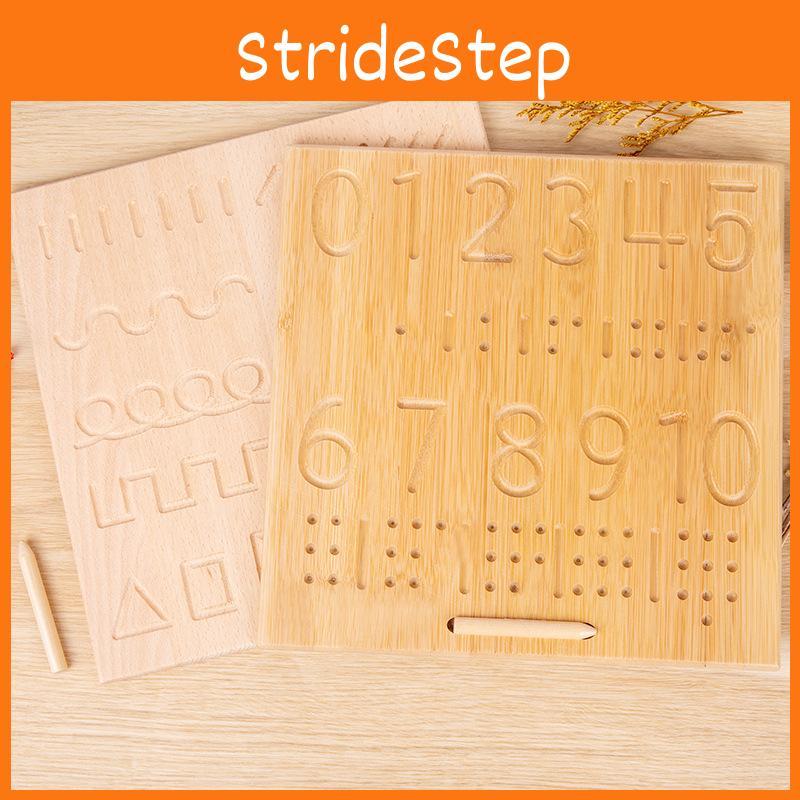 And Wooden Alphabet Number Puzzle Board For Early Childhood Handwriting Practice