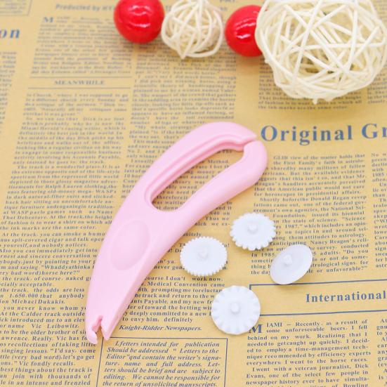 Fondant Cake Embosser 4-Wheel Sugar Craft Paste Cutter Icing Stitching DIY Tool