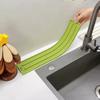 Silicone Sink Drain Pad Kitchen Pot Lid Spatula Organiser Holder Bottle Cup Drainer Support Rack Narrow Slit Anti Slip Tray