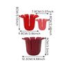 Fruit Cutting Cup Strawberry Banana Grape Slicer Egg Cutter Large Capacity Kitchen Gadget for Salads Cakes Platters
