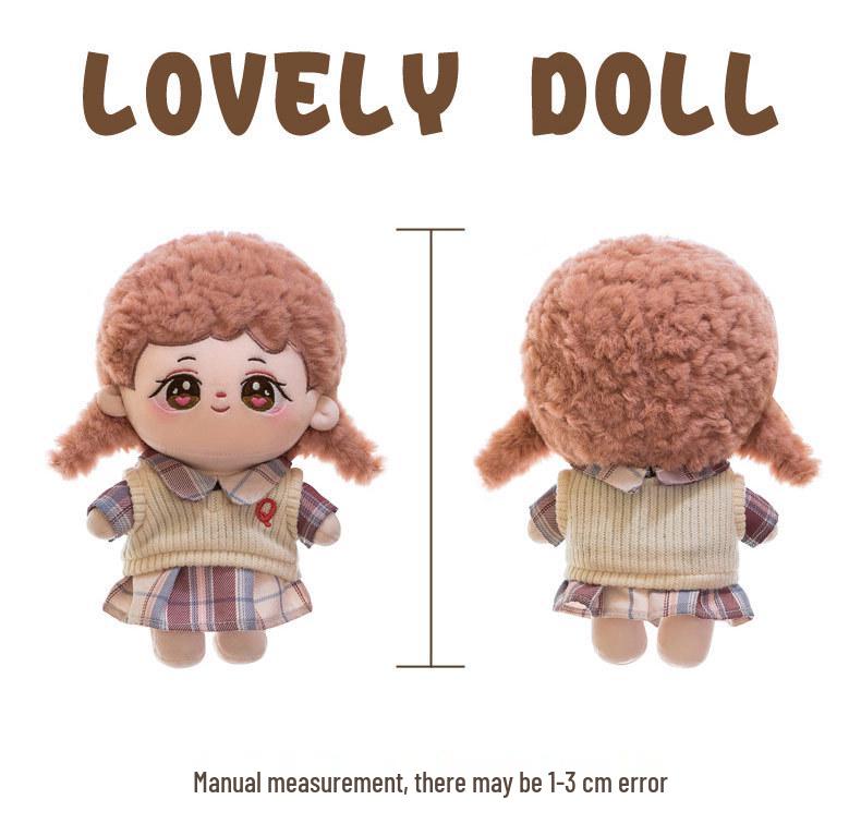 Creative Soothing Cloth Doll Gift Set for Girls - Simulation Doll Birthday Present