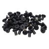 50Pcs Set Rubber M5 Well Nuts Fasteners for Car Windscreen Motorcycles Fairing Kayaks