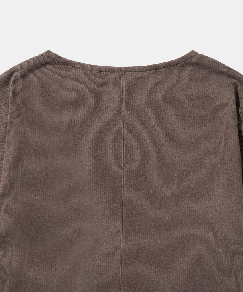 DIAMOND LAYLA Modal Second Layer Longsleeve T101 Brown