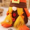 Halloween Decorations - Cute Wind-up Turkey Faceless Old Man Figurines for Party Decorations - Thanksgiving Party Doll Ornaments