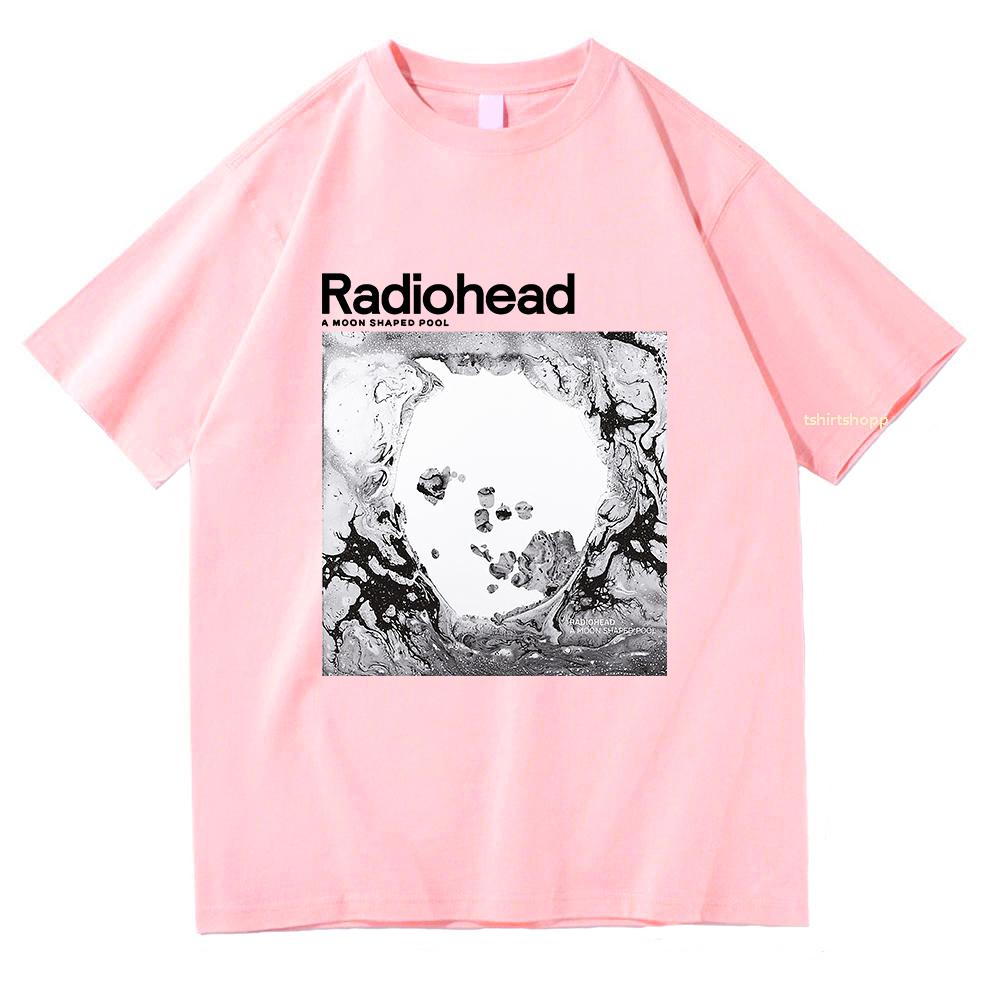 

A Moon Shaped Pool T Shirt Radiohead Men women Harajuku Vintage Graphic 100% Cotton T Shirt Classic Unisex T Shirts 3XL
