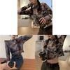 T Shirt Short Sleeve Polyester Print Dyeing Slim Fit For Women