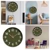 Silent Quartz Wall Clock Round Mute Clock Living Room Decoration Digital Clock  Cafe
