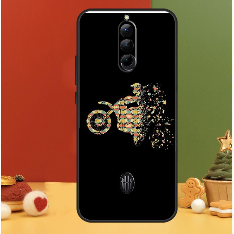 Freestyle Motocross Sport Case For ZTE Nubia Red Magic 9 Pro Plus 8 8S Pro Plus RedMagic 6 7 6S 7S Pro 6R 5S 5G Cover