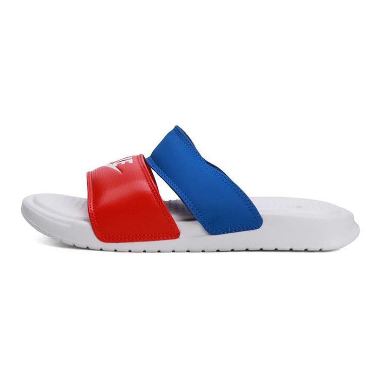 

Новые женские шлепанцы Nike Benassi Duo Ultra Slide University Red Game Royal 819717-110 35.5