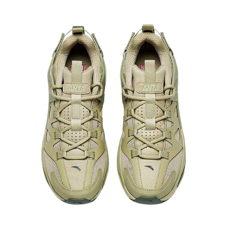 Anta Triple Frame Fashion Comfortable Shock Absorbing Wear Resistant Low Top Casual Shoes Men sneakers 112618801-4