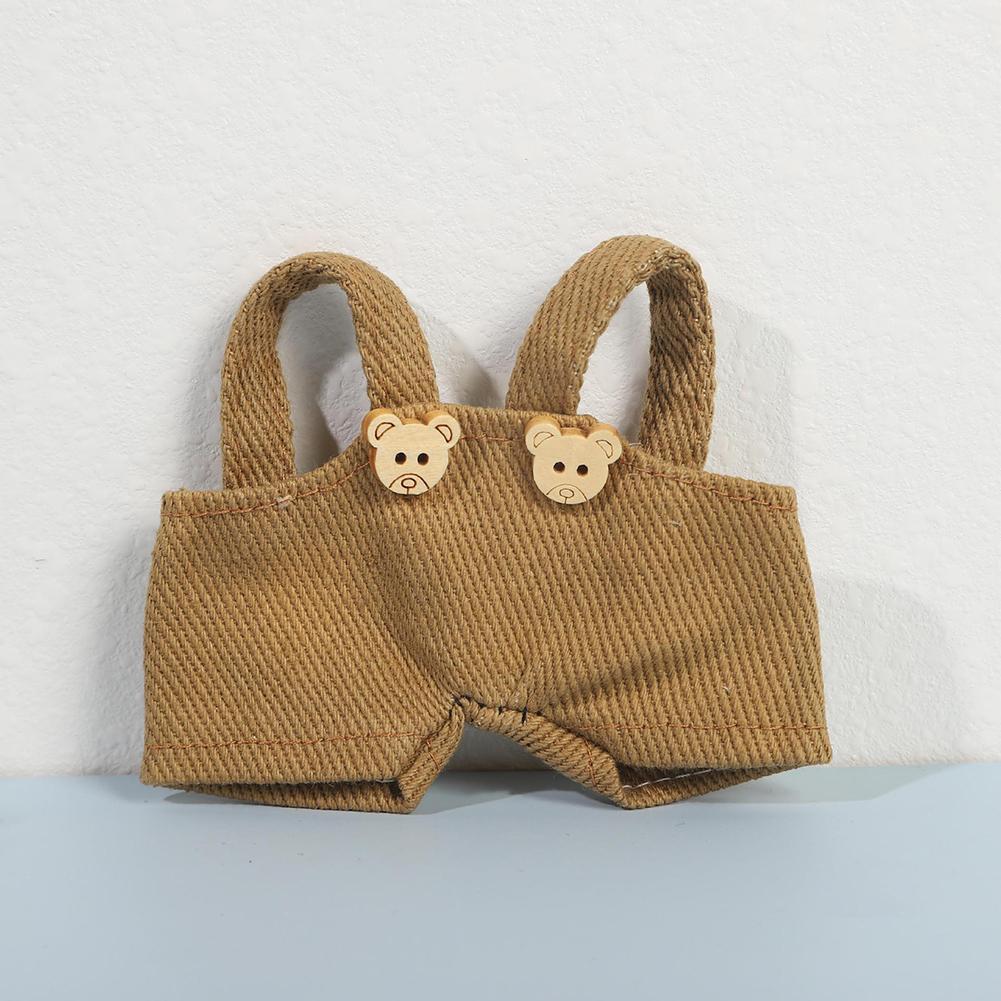 For 17cm Labubu Doll Clothes Fashion Clothes Hoodies Doll Clothes Hoodies Dolls Accessories Cute Decoration Little Cloths