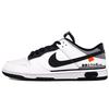 Nike Dunk RISK Racing Theme, Akiyama, Tofu Shop Trendy Non Slip Lightweight Low Top Skateboard Shoes Unisex Black White DD1391-100(Team27-)