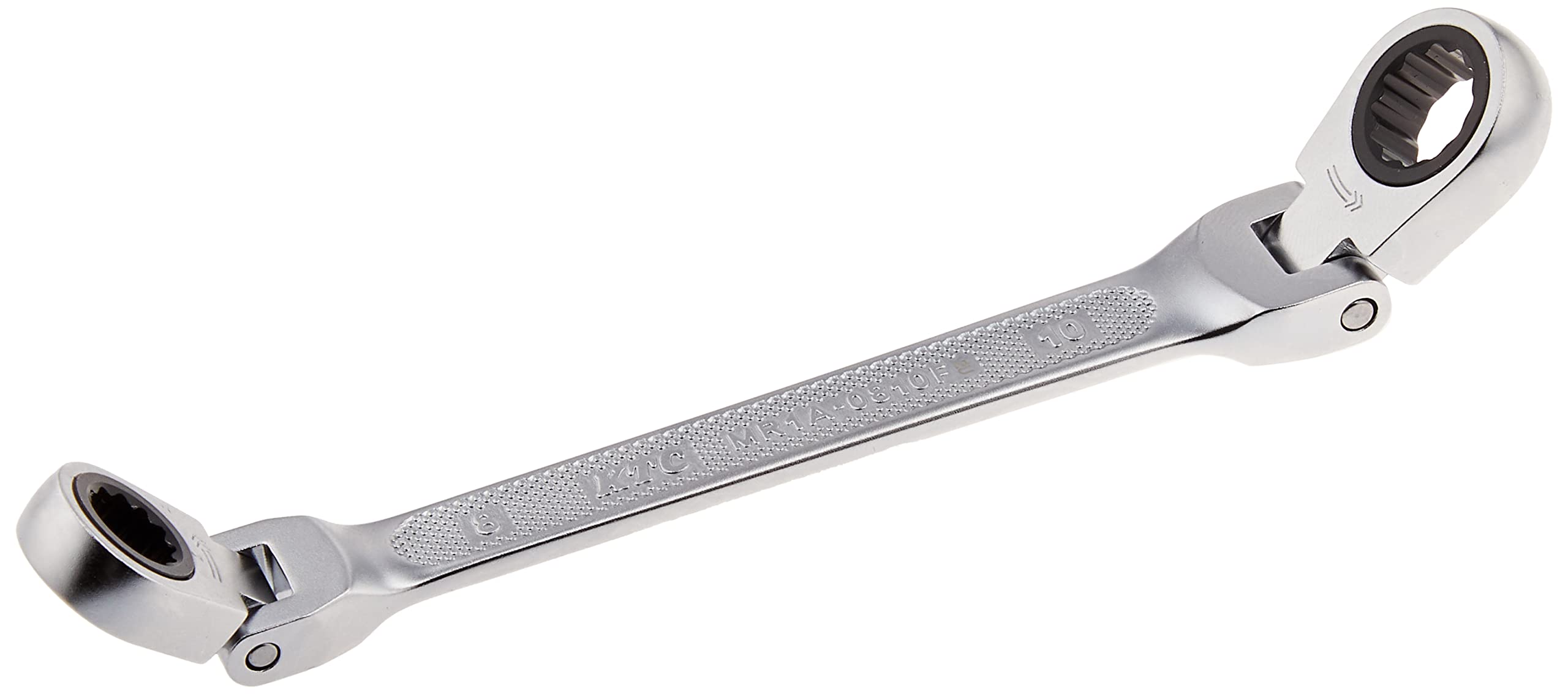Kyoto Machine Tool Ratchet Combination Wrench Swivel 8x10mm MR1A0810F (KTC) (Double-ended Type)