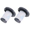 2PCS Robot Vacuum Filters Detachable Robot Vacuum Filters for Rowenta ZR009007 RH9890WO RH9879WO X