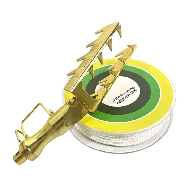 Инструмент для вытаскивания и спасения рыболовных приманок с регулируемой длиной веревки Спасательное оборудование для воблеров Профессиональный инструмент для спасения приманок 1