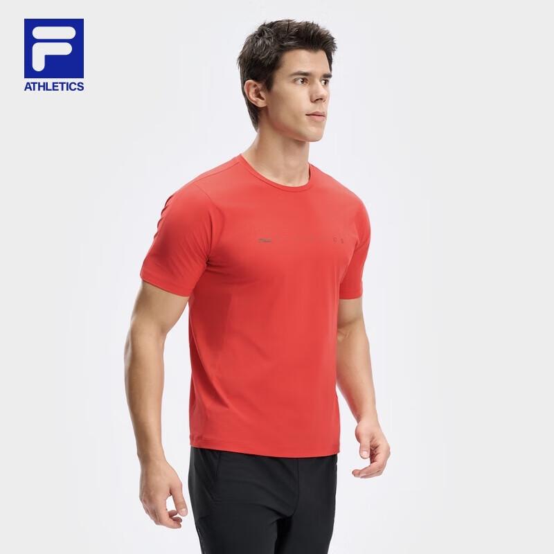 FILA Men's Knitted Short Sleeve T-Shirt