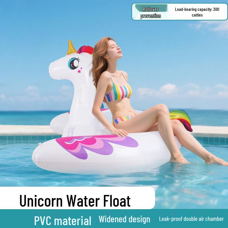 25th Anniversary Unicorn Inflatable Pool Float for Adults