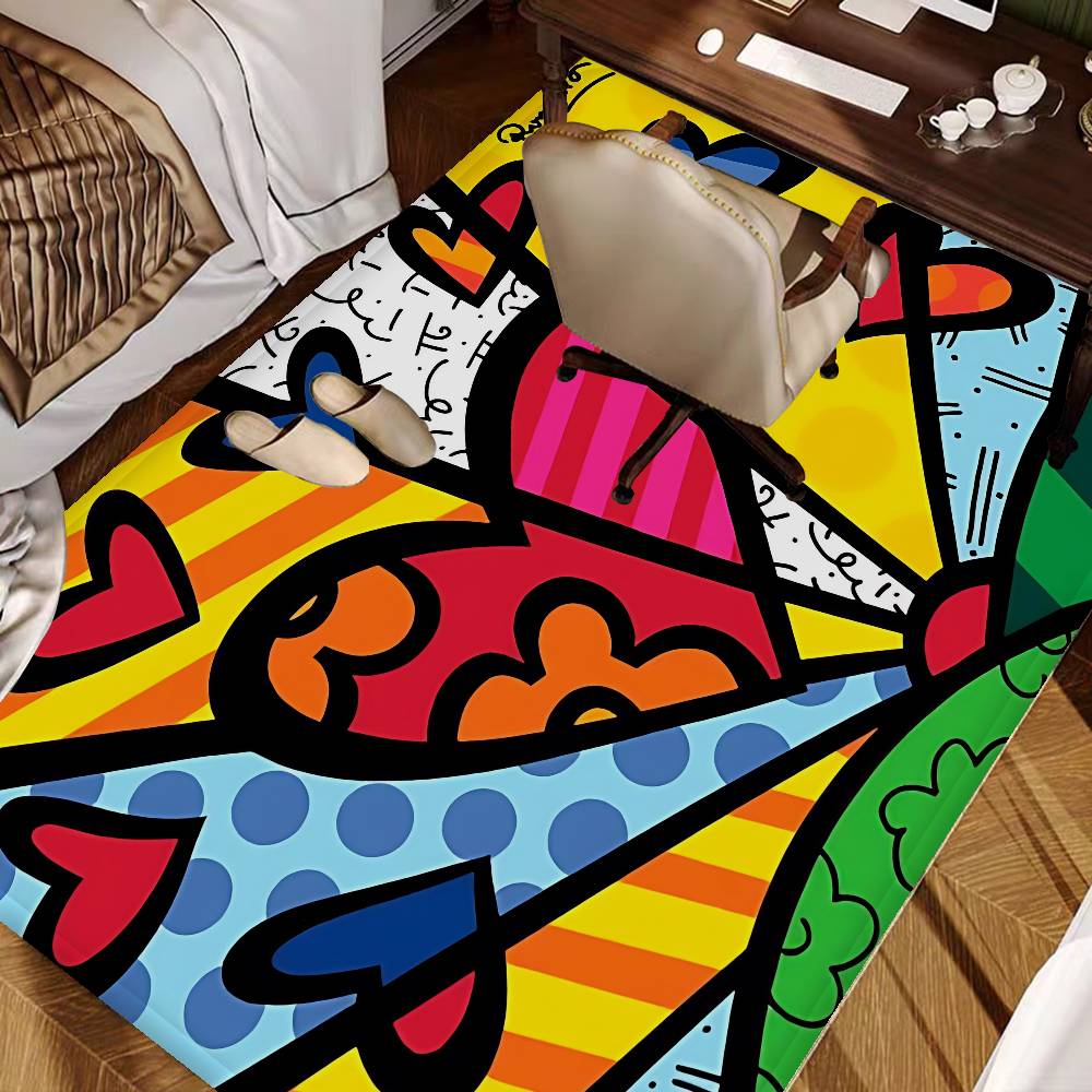 Tappetino per Pavimento Britto Stile Nordico Zerbino per Casa Tappetini per Bagno-WC Tappetino Decorativo per Camera da Letto Hotel