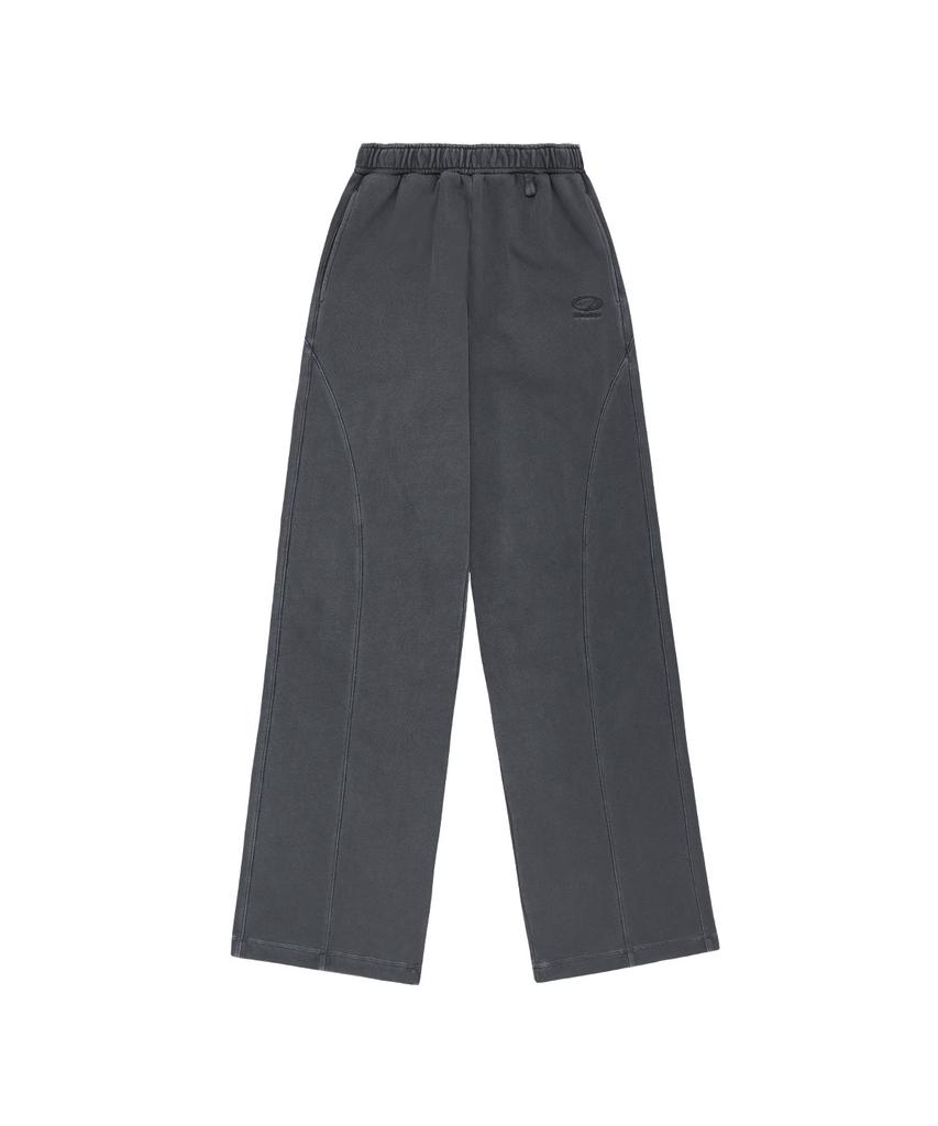 ODDSTUDIO Pigment Cover Stitch Pants - Charcol