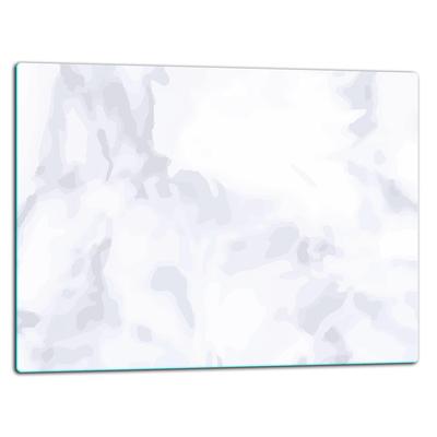 Glas-Schneidebrett 52x40 Marmor
