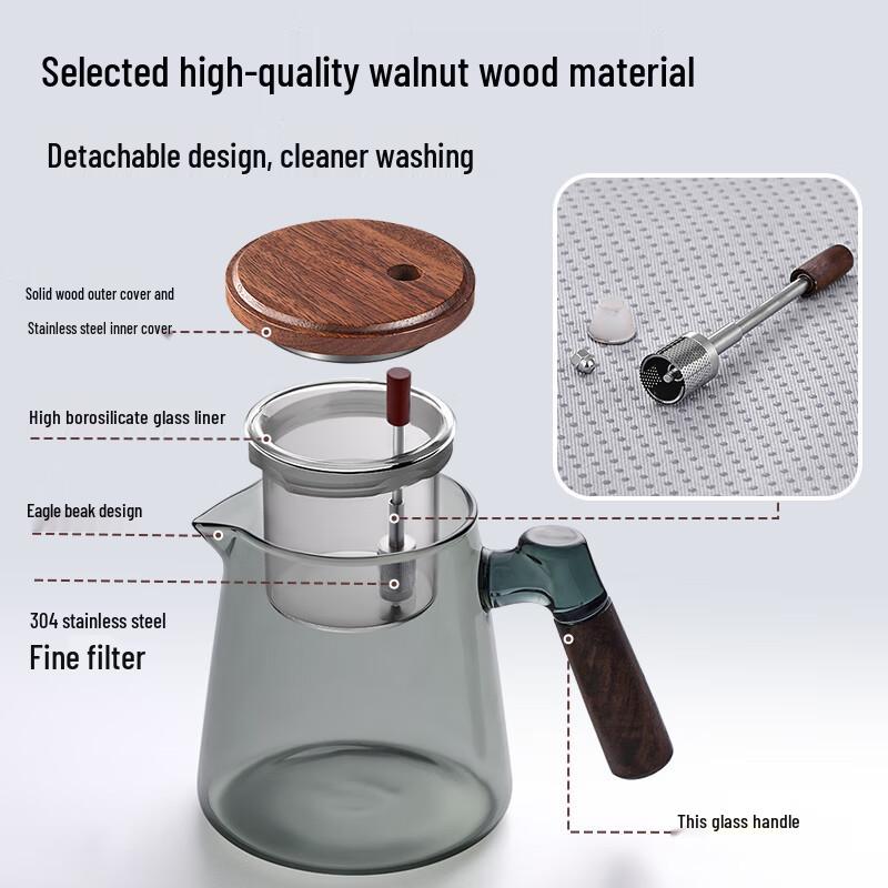 Xidomi Glass Tea Infuser Teapot