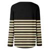 Women's Casual Long Sleeve Halloween Print Neck T-Shirt