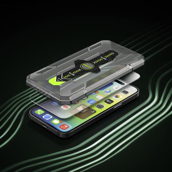 Tempered Film Automatic Alignment Phone Anti-Scratch Anti-Fingerprint Protector Dustproof Screen Highly Ultra-Thin Mobile Screen Protective Glass