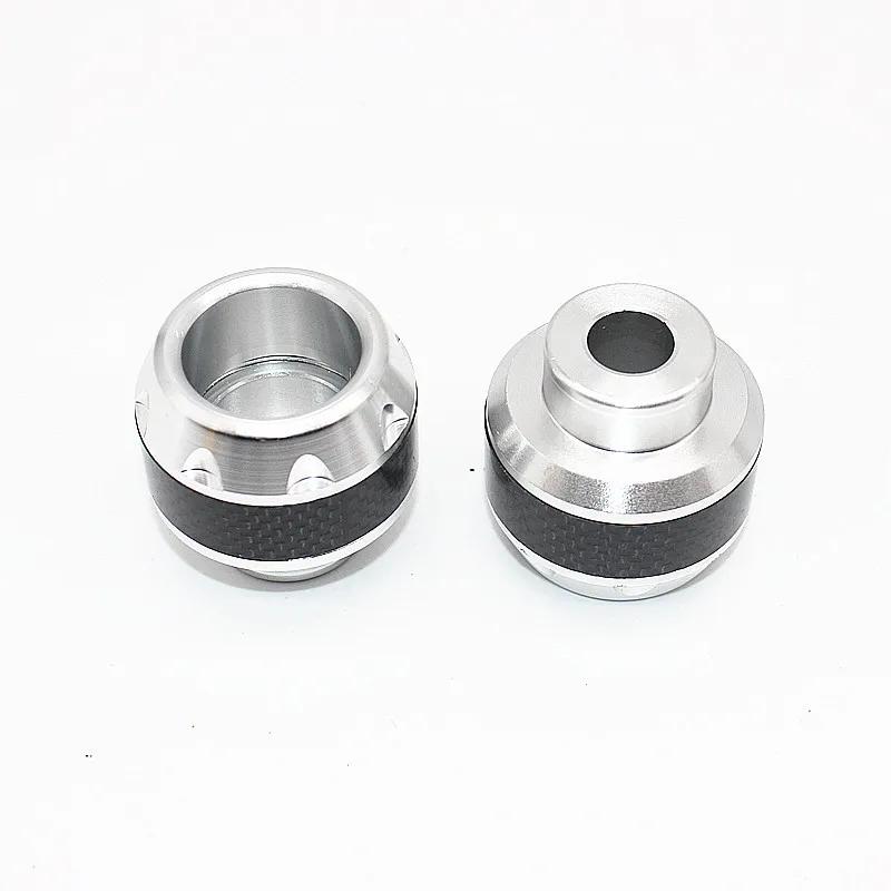 Universal Motorcycle Wheel Protection Crash Pad Cups Alloy Motorbike Crash Protectors Motocross Falling Front Fork Slider Cups