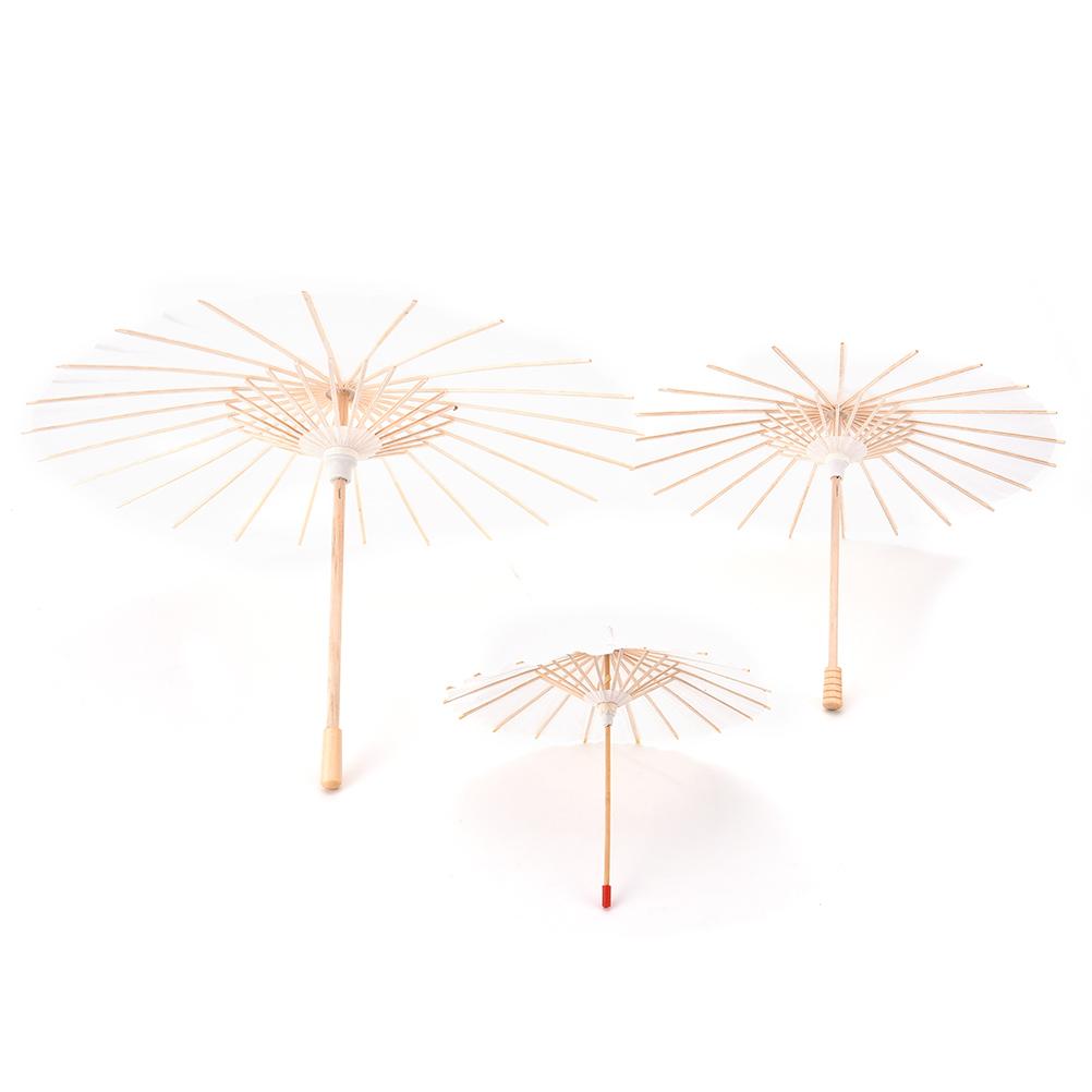 Chinese Vintage DIY Paper Umbrella Photo Parasol Dance Props Oil Umbrell Dancing Umbrellas For Women Girl