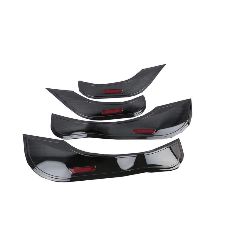 Stainless Steel Car Inner Door Anti-Kick Panel Cover For Hyundai IX35 2018     Trim Stick Interior Accessories