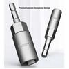 1/4inch Wrench Hexagonal Bit Socket Set Long Impact Drill Socket Adapter Drill Bit Extension Socket Adapter for Electric