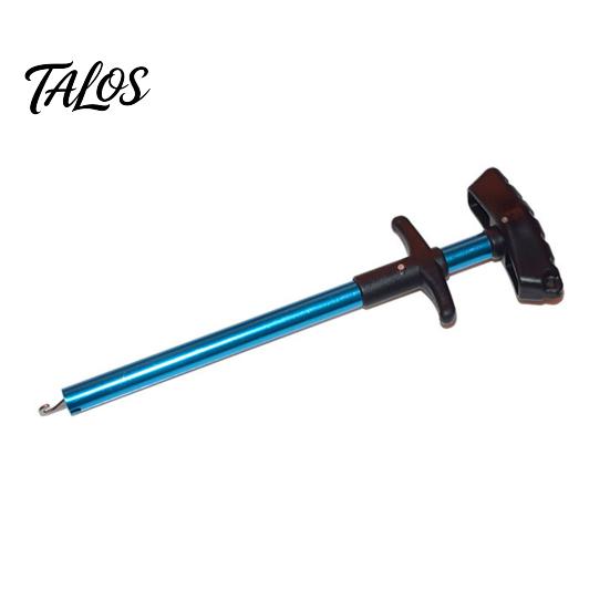 Rust-resistant Hook Removal Tool Aluminum Alloy Fish Remover T-shape Handle Fishhook Detacher Durable Puller Extractor Dehooker Separator Disconnect