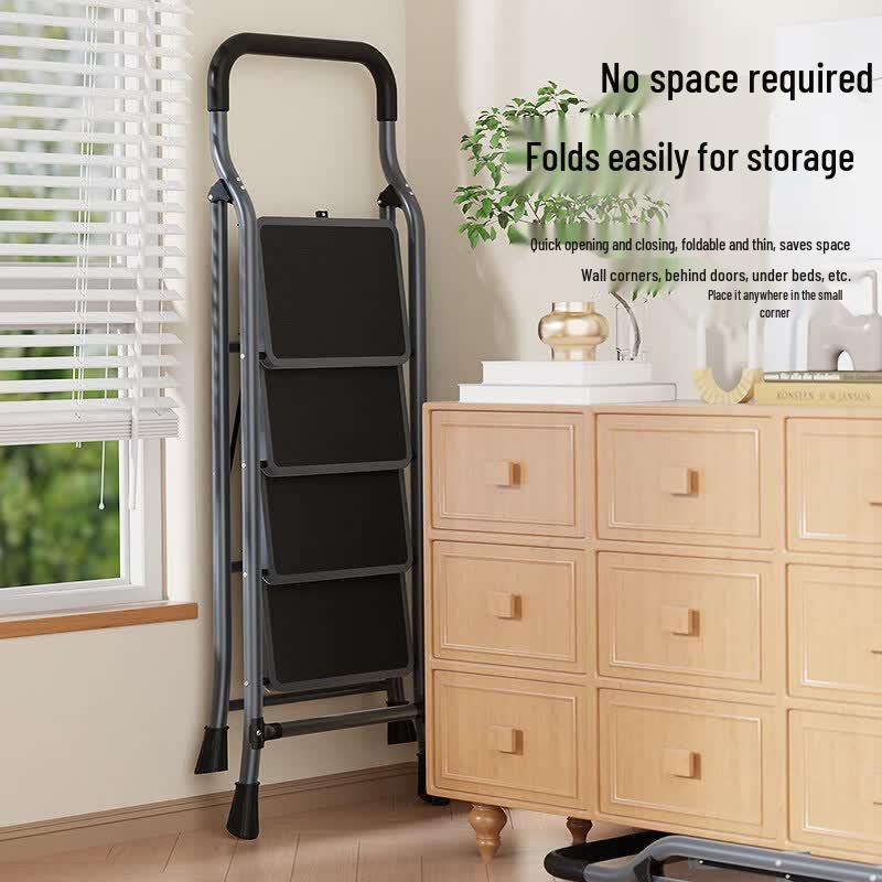 JINGGENG Multi-functional Folding Step Ladder
