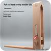Magnetic Beech Wood Hand Sewing Clip for DIY Leatherwork