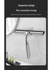 Stainless Steel Silicone Window Squeegee - Ideal for Cleaning Glass in Bathrooms, Restaurants, and Hotels.