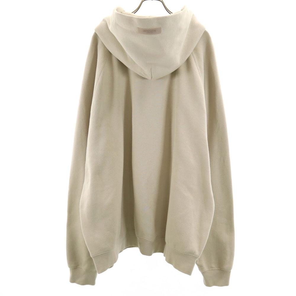 ESSENTIALS Long sleeve Sweatshirts XL beige Back brushed Men's Used