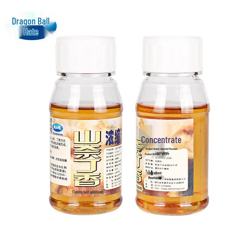 Dragon King Small Fish Bait Additive, 50ml - Enhances Musk Scent, 210 Bottles