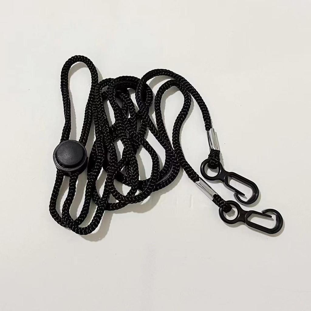 Adjustable Windproof Hat Strap: Detachable Cross-Body Lanyard for Outdoor Use