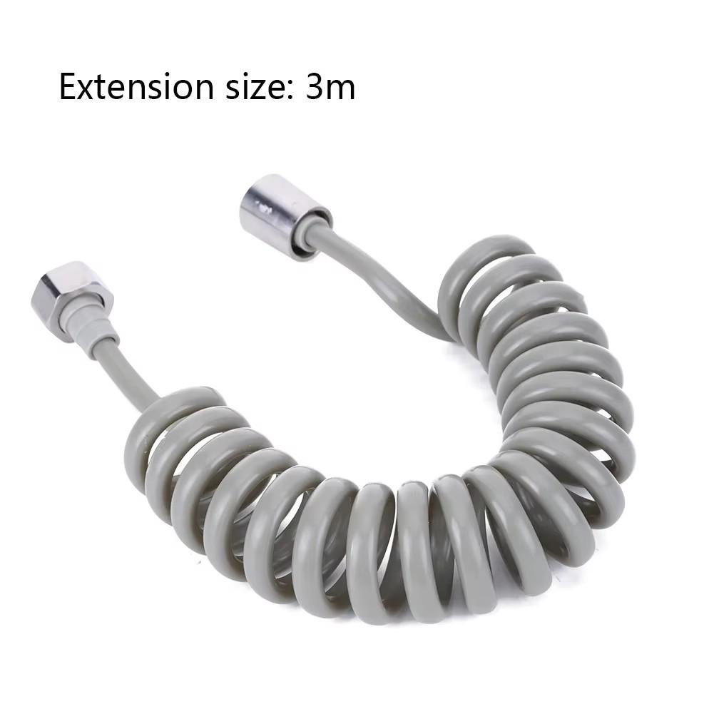Three-Gear Stop Water Shower Head with Hair Washing Extension