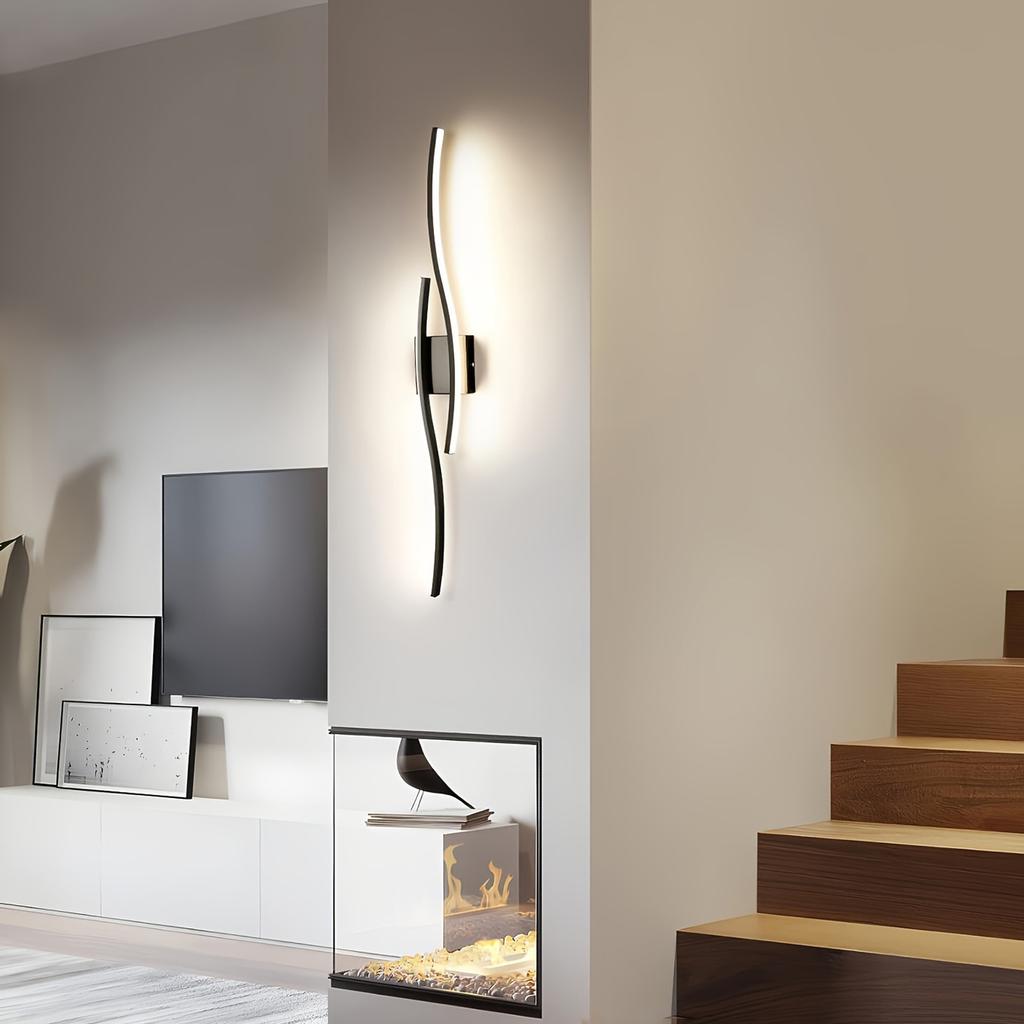 Recharge LED Wall Lamp 5400mA Led Wall Light For Background Decorative Light For Living Room Bedroom Home Lighting Fixture