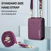 Crossbody Cards Solt Wallet Leather Case For Samsung Galaxy Z Flip 7 FE 6 5 4 3 5G Flip6 Flip7 Hand Strap Lanyard Pocket Cover