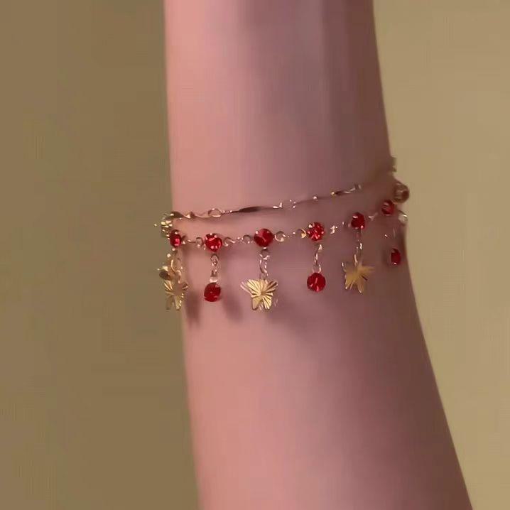 Elegant Butterfly Tassel Choker Necklace for Women - 2025 High-End Jewelry