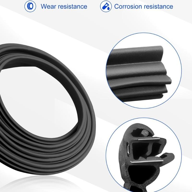 Car Door Weatherstrip Seal Kit Noise Insulation Replacement Part Suitable for 1500 2500HD 3500HD Pickups 22766400 G3161