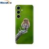 For Samsung S24 FE Case Stylish Flowers Painted Cover Clear Silicone Phone Case for Samsung Galaxy S24 S24FE Soft Shell Fundas